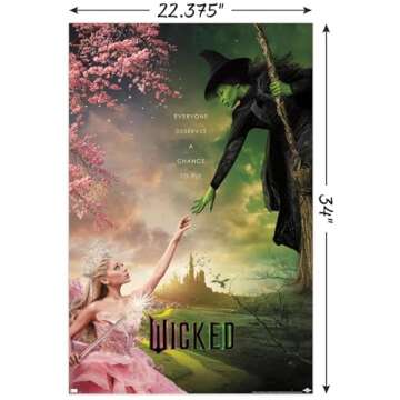 Trends International Wicked - One Sheet Wall Poster, 22.37" x 34.00", Unframed Version