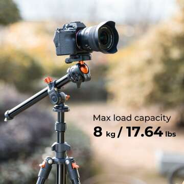 K&F Concept 76" Tripod for DSLR & Smartphone