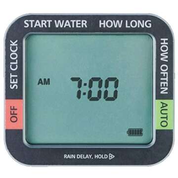 Melnor 65140AMZ 4 Zone Digital Timer for Efficient Watering