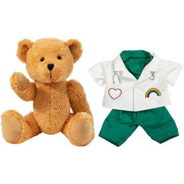 Doctor Bear Plush Gift for Kids Care