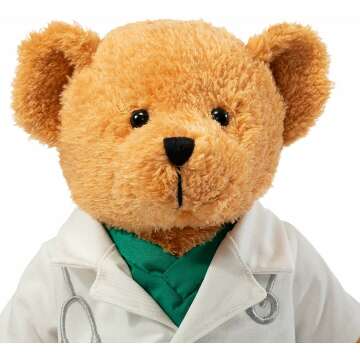 Doctor Bear Plush Gift for Kids Care