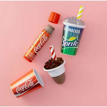 Lip Smacker Coca Cola Collection, lip balm for kids - Coca-Cola & Sprite, trio