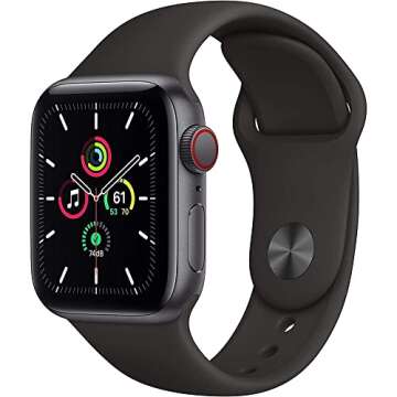 Apple Watch SE 44mm GPS Renewed - Space Gray Aluminum