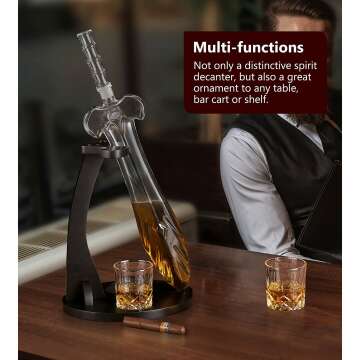 Heroic Sword Decanter Set