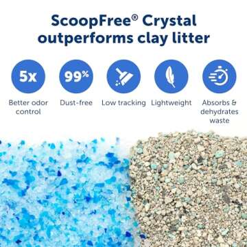 ScoopFree Self-Cleaning Cat Litter Box - Odor Control