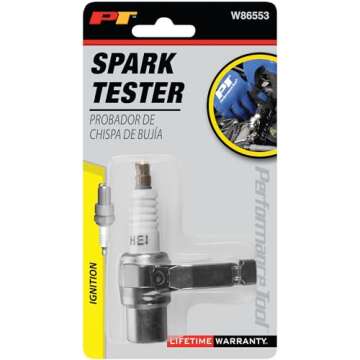 Performance Tool W86553 Ignition Spark Tester - Checks Spark Plug Energy without Removal for DIS & HEI Electronic Ignition Systems