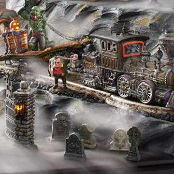 Department 56 Halloween Accessories for Village Collections Tombstones Figurine Set, Multiple Sizes, Multicolor