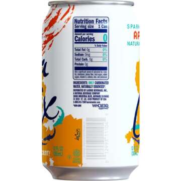 LaCroix Apricot Sparkling Water Pack of 12