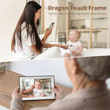 Dragon Touch 10.1'' WIFI Digital Photo Frame - Instant Sharing