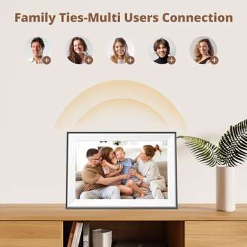 Dragon Touch 10.1'' WIFI Digital Photo Frame - Instant Sharing