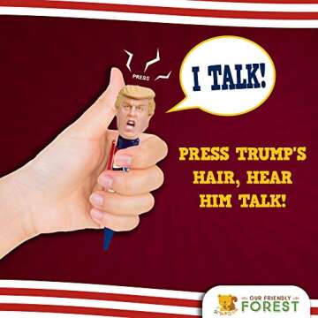 Trump Talking Pen - Fun Gifts for Men & Fathers