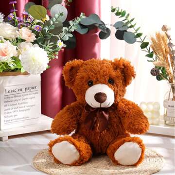 Adorable Stuffed Animals - Shaggy Fur for Birthday Gifts