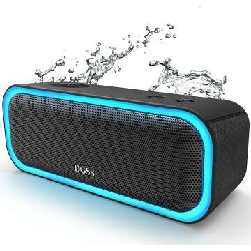 DOSS Pro Bluetooth Speaker - 20W, Waterproof, 20H