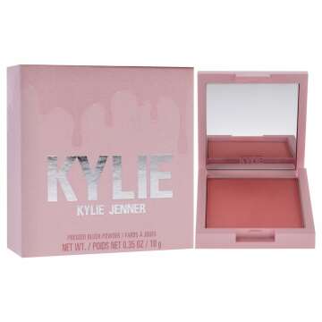 Pressed Blush Powder - 335 Baddie On The Block by Kylie Cosmetics for Women - 0.35 oz Blush