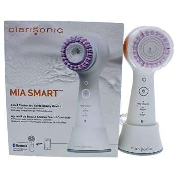 Clarisonic Mia Smart | Anti-Aging Skincare Device and Facial Cleansing Brush | Skin Tightening and Pore Refining | Suitable for Sensitive Skin