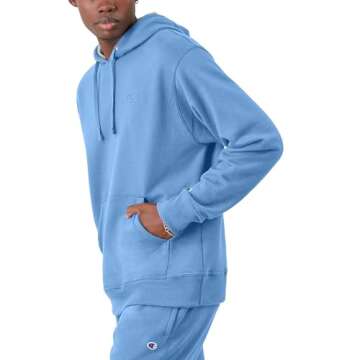 Champion Powerblend Hoodie for Men – Comfortable Fleece