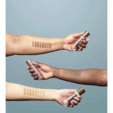 Makeup Revolution Conceal and Define Foundation, Full Coverage & Matte Finish, F5 for Light Skin Tones, Vegan & Cruelty-Free, 0.7 Fl Oz