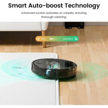 T10 Pro Robot Vacuum & Mop with AI and LiDAR Navigation