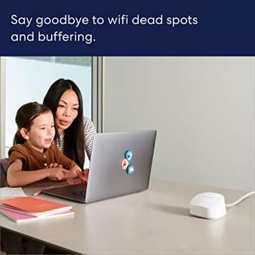 Amazon eero 6+ Mesh Wi-Fi Router - Eliminate Dead Spots!