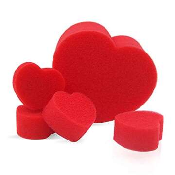 Enjoyer Multiplying Sponge Hearts to Jumbo Mystery-Magic Trick Close-up Magic Stage Props Fun Toys Magician Accessories