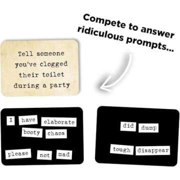 Ransom Notes - The Ridiculous Word Magnet Party Game & Expansion Pack One Bundle, 3+ Players