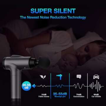 OLsky Massage Gun - Handheld Deep Tissue Recovery Tool