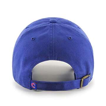 '47 Brand Chicago Cubs Clean Up MLB Dad Hat Cap Royal