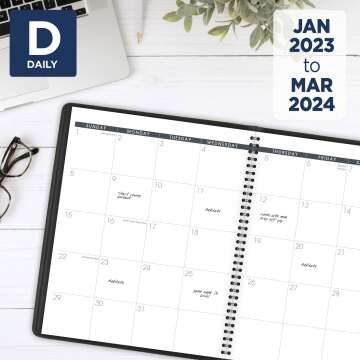 Large AT-A-GLANCE 2023 Monthly Planner - 15 Months