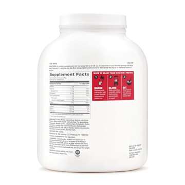 GNC Pro Performance 100 Percent Whey Protein Powder, Vanilla Cream, 4.8 Pound