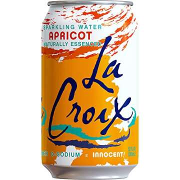 Buy LaCroix Apricot Sparkling Water Pack of 8