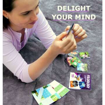 Origami Puzzle Game with 100 Fun Brain Teasers