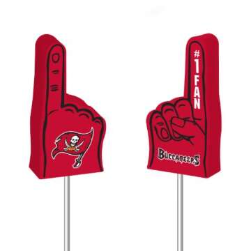 NFL Tampa Bay Buccaneers Foam Finger Antenna Topper