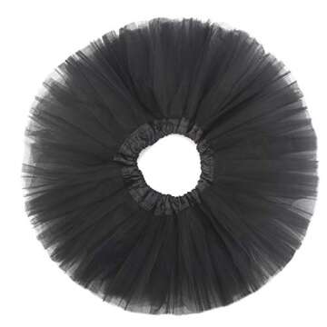 Jane Shine Infant Tutus, Tutu Skirt for Baby Girls, Toddler Tulle Dress Skirt 5 Layers Soft for Babies First Birthday