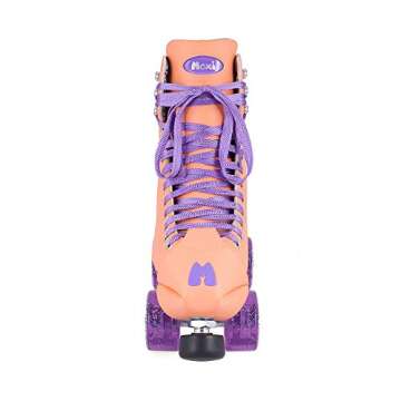 Moxi Beach Bunny Roller Skates - Fashionable Womens Roller Skates | Peach Blanket | Size 6