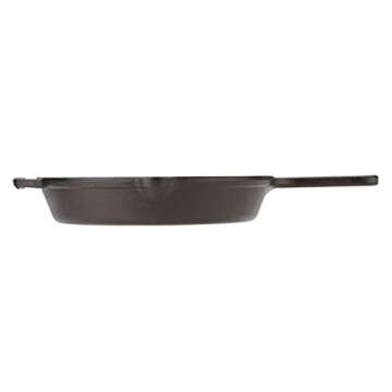 Mercer Culinary Pre-Seasoned Cast Iron Skillet, 10.25-Inch