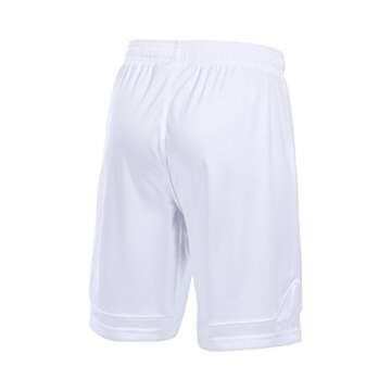 Under Armour Boys' UA Maquina Shorts Youth X-Large White