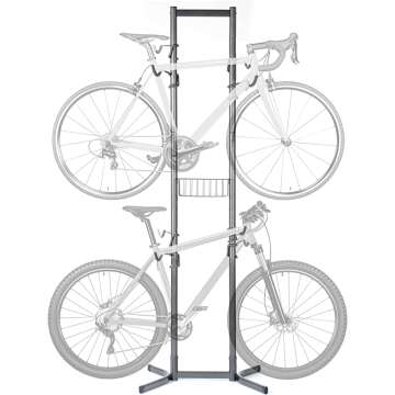 Bike Bicycle Floor Stand Storage Rack