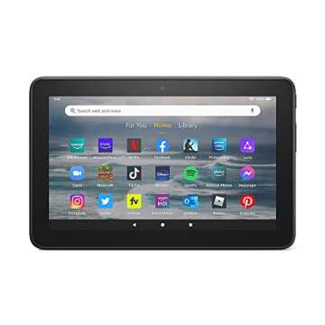 Amazon Fire 7 Tablet - 7” Display, 32 GB, 10-Hour Battery Life, Under $80