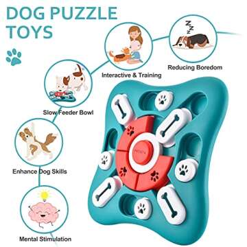 Dog Puzzle Toys for IQ Training & Brain Stimulation