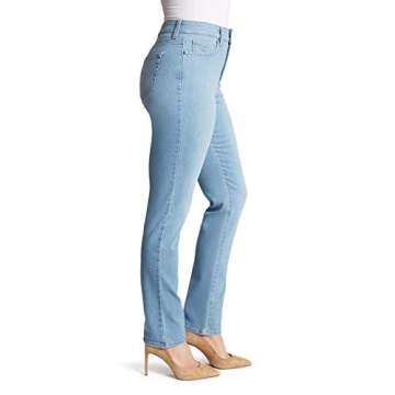 Gloria Vanderbilt Women's Amanda Classic High Rise Tapered Jean Standard, Callisto, 8 Long