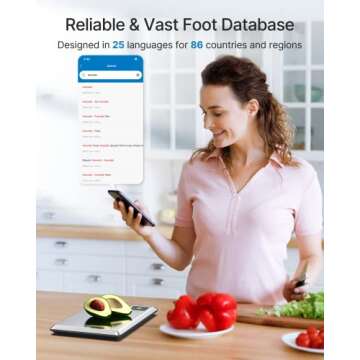 Smart Food Scale with Large VA Display by RENPHO