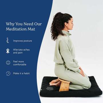 Modern Zabuton Meditation Mat