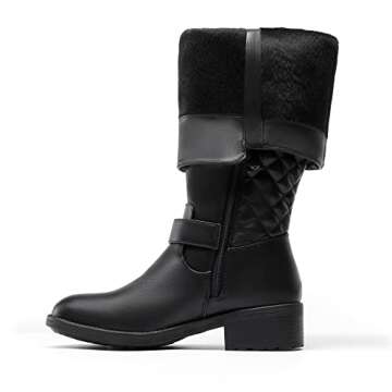 DREAM PAIRS Women’s Stylish Knee-High Boots