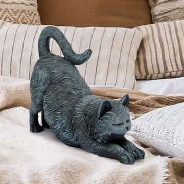 Design Toscano Playful Cat Stretching Statue