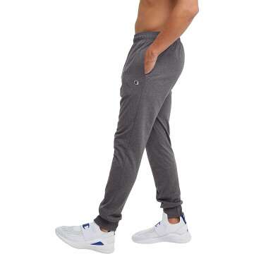 Champion Men's Cotton Joggers - Lightweight & Stylish