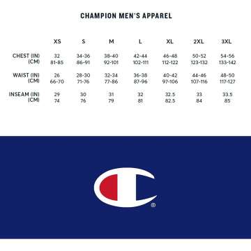 Champion Men's Cotton Joggers - Lightweight & Stylish