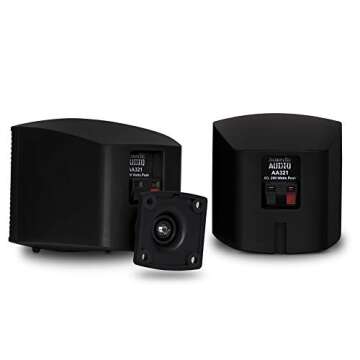 Mountable Acoustic Audio AA321B Indoor Speakers