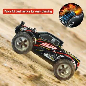 4WD High-Speed RC Car for All Terrains – Double E