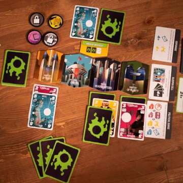 Unrest Card Game - The Asymmetric Game of Rebellion and Control, Fun Family Game for Kids and Adults, Ages 10+, 2 Players, 10-20 Minute Playtime, Made by Pandasaurus Games