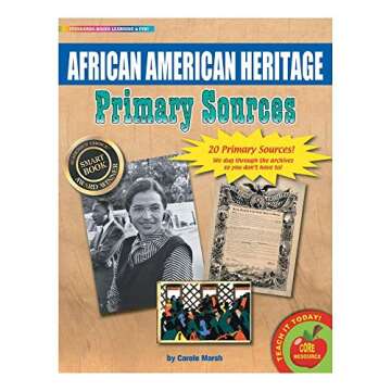 Fun Express Primary Sources Documents: African American Heritage - 20 Pieces